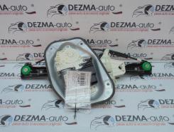 Macara cu motoras stanga spate, 1K5839461, 1K5839401G,  Vw Jetta 3 (1K2) (id:274307)