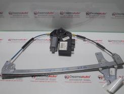 Macara cu motoras stanga fata 9634456980, Peugeot 307 (3A/C)