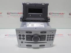 Radio cd cu display bord GM13357117, Opel Astra H combi