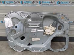 Macara cu motoras stanga fata 4M5T-14A389, Ford Focus 2 sedan, 2005-2011