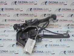 Macara cu motoras stanga fata 6J4837401C, Seat Ibiza 5 Sportcoupe (6J1)