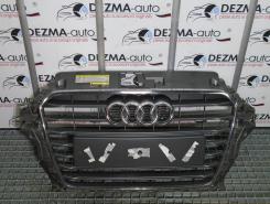 Grila bara fata centrala cu sigla, Audi A3 (8V1)