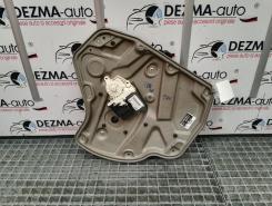 Macara cu motoras dreapta spate, 1Z0839656E, 1K0959704AK, Skoda Octavia 2 Combi (1Z5) (id:312258)