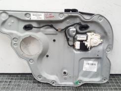 Macara cu motoras stanga spate, 1T0839729G, 1K0959703B, Vw Touran (1T1, 1T2)  (id:343937)