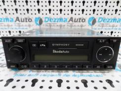 Radio casetofon 1U0035161D, Skoda Superb (3U4) 2004-2008 (id.160376)