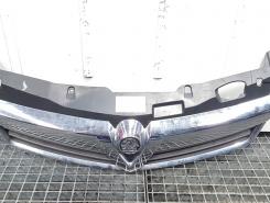 Grila bara centrala cu sigla, Opel Astra H Combi, cod GM13225791