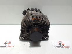 Alternator, cod 9661544880, Citroen C4 (I) coupe, 1.6 HDI (pr:110747)