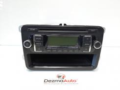 Radio cd cu sertar, Vw Golf 6 Cabriolet (517) [Fabr 2011-2015] 1K0035156A