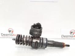 Injector, Audi, 1.9 TDI, ATJ, 85 kw, 115 cp, cod 038130073F, B00