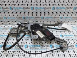 Macara cu motoras stanga fata, 1U2837401J, 1U6959801D, Skoda Octavia (1U2) 1996-2010, (id:171305)
