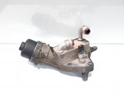 Carcasa filtru ulei cu racitor, Opel Insignia A, 2.0 CDTI, A20DTH, cod GM55578737 (id:454598)