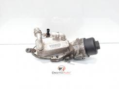 Carcasa filtru ulei cu racitor, cod GM55565958, Opel Zafira C (P12), 2.0 CDTI, A20DTH