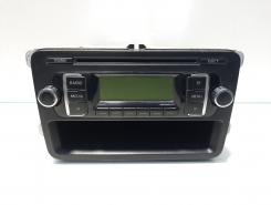 Radio CD, cod 1K0035156B, VW Golf 6 Cabriolet (517)