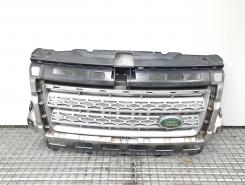 Grila bara fata centrala cu sigla, cod 6H52-17D957-T, Land Rover Freelander 2 (FA) (id:456983)