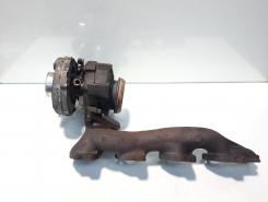Turbosuflanta, cod A6460900080, Mercedes Clasa C Coupe (CL203) 2.2 CDI, OM646962