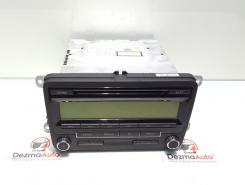 Radio CD, cod 1K0035186AB, VW Golf 6 (5K1)