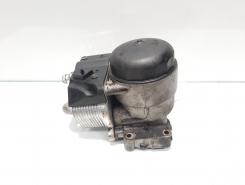 Carcasa filtru ulei cu racitor, cod 7505203, Bmw 3 (E46) 2.0 benzina, N42B20A (id:461138)