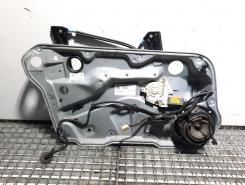 Macara cu motoras stanga fata, cod 1J4837755E, VW Golf 4 (1J1)