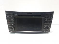 Radio CD cu navigatie si loc de card, cod A2118705194, Mercedes Clasa E T-Model (S211) (idi:462896)