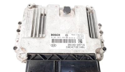 Calculator motor ECU, cod 39103-2A716, 0281015438, Hyundai i30 (FD), 1.6 CRDI, D4FB (idi:550014)