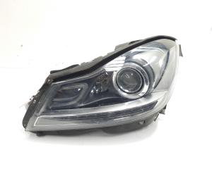 Far stanga cu led, lupa si xenon, cod A2048204339, Mercedes Clasa C T-Model (S204) volan pe stanga (id:468773)