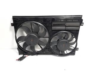 Grup electroventilatoare, cod 1K0121207AD, VW Passat (3C2), 2.0 TDI, BMR (idi:472104)