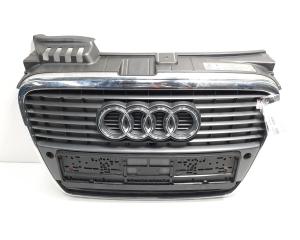 Grila bara fata centrala cu sigla, cod 8E0853651J, Audi A4 Avant (8ED, B7) (id:473419)