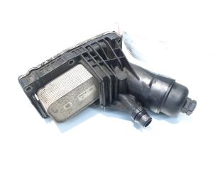 Carcasa filtru ulei cu racitor ulei, cod 70377932, 70377654, Bmw 3 Coupe (E92) 2.0 D, N47D20C (id:474601)