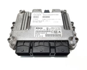 Calculator motor, cod 9656161680, 0281012468, Citroen Xsara Picasso, 1.6 HDI, 9HX (id:483088)