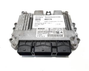 Calculator motor Bosch, cod 9663268380, 0281012468, Citroen Xsara Picasso, 1.6 HDI, 9HX (id:483174)