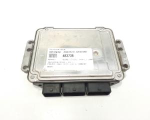 Calculator motor Bosch, cod 8200705747, 0281013907, Renault Megane 2 Sedan, 1.9 DCI, F9QL818, Euro 4 (idi:483738)