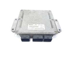 Calculator motor, cod 9651593480, 0281011521, Citroen C5 (I), 2.0 HDI, RHZ (idi:483418)