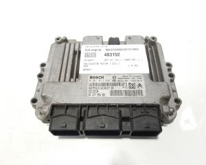 Calculator motor Bosch, cod 9663755480, 0281013868, Citroen C3 (II), 1.6 benz, 9HX (idi:483152)