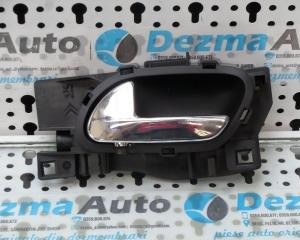 Maner interior stanga fata 9685950377, Peugeot 308 (4A) 2007-2014