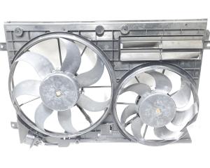 Grup electroventilatoare, cod 1K0121207AA, VW Golf 5 (1K1), 2.0 TDI, BKD (idi:487696)