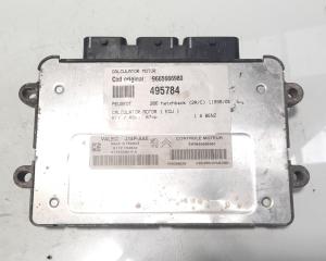 Calculator motor, cod 9665666980, Peugeot 206, 1.4 benz, KFV (id:495784)