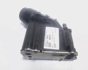 Carcasa filtru ulei cu racitor ulei, cod 7807799, Bmw 3 (F30) 2.0 diesel, N47D20B (id:497217)