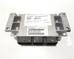 Calculator motor, cod 9663380880, 9654596080, Peugeot, 1.4 16V benz, KFU (idi:483112)