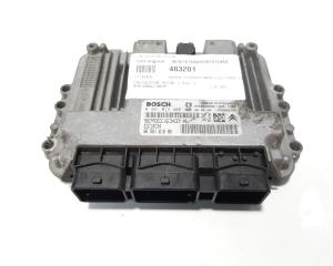 Calculator motor, cod 9656161680, 0281012468, Citroen, 1.6 HDI, 9HX (idi:483201)