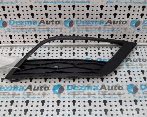 Grila proiector dreapta bara fata 6J0853666E, Seat Ibiza 5 (6J5)