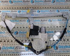 Macara cu motoras stanga fata Peugeot 307 2002-2008, 9681587880