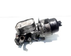 Carcasa filtru ulei cu racitor ulei, cod 9656830180, Peugeot 407, 2.0 HDI, RHR (id:517074)