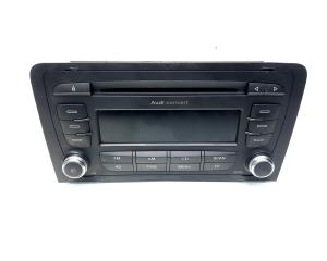 Radio CD, cod 8P0035186P, Audi A3 Cabriolet (8P7) (idi:525329)