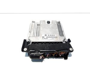 Calculator motor cod 03L906022GE, 0281015614, Seat Exeo ST (3R5), 2.0 TDI, CAG (idi:527111)