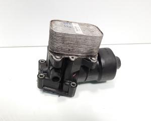 Carcasa filtru ulei cu racitor ulei, cod 03L115389C, 03L117021C, Skoda Octavia 2 Combi (1Z5) 1.6 TDI (id:521660)