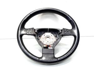 Volan piele cu comenzi, cod 3C0419091LE, Vw Golf 5 Plus (5M1) (id:540113)