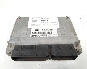 Calculator motor, cod 03E906033D, Skoda Fabia 1 (6Y2), 1.2 benz, AZQ (idi:535514)