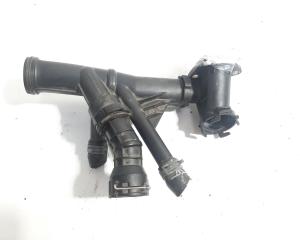 Tub apa cu corp termostat, cod 04L121026F, 04L121111, Skoda Octavia 3 (5E3 1.6 tdi, CLH (id:542727)