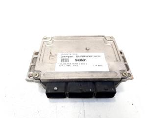 Calculator motor, cod 9654722680, 9647498180, Peugeot 206 SW, 1.4 benz, KFV (id:543631)