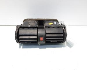 Grila aer bord centala cu buton avarii, cod 90560344, Opel Astra G Combi (F35) (id:547878)